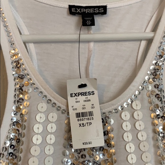 Sequined Tank Top - Picture 2 of 4